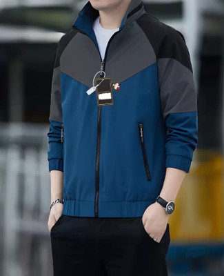 Azmani Full Sleeve Colorblock Men Jacket