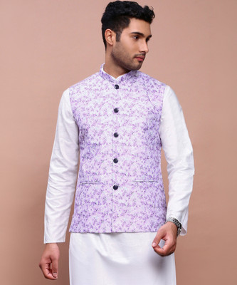 SHOWOFFFF Sleeveless Printed Men Jacket