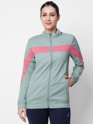 Asics Full Sleeve Colorblock Women Jacket