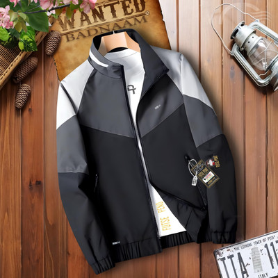 Azmani Full Sleeve Colorblock Men Jacket