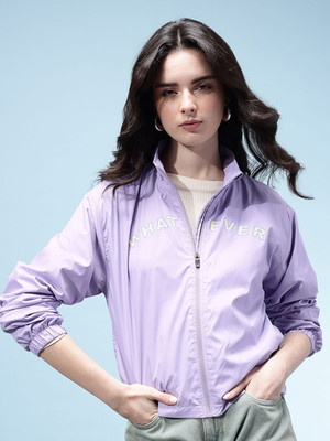 Glitchez Full Sleeve Printed Women Jacket