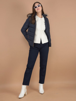 CRIMSOUNE CLUB Full Sleeve Solid Women Jacket