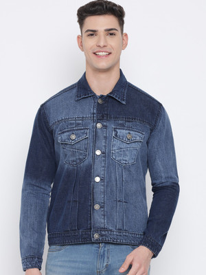 THE DRY STATE Full Sleeve Washed Men Denim Jacket