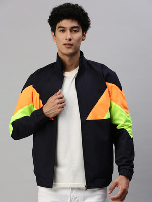 VOGATI Full Sleeve Colorblock Men Jacket