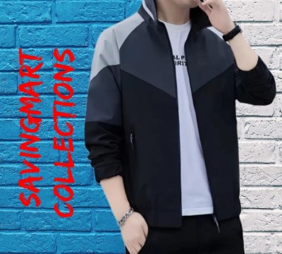 SAVINGMART COLLECTIONS Full Sleeve Colorblock Men Jacket