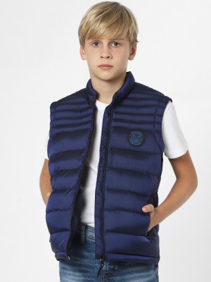 Jack & Jones Junior Sleeveless Solid Boys Jacket