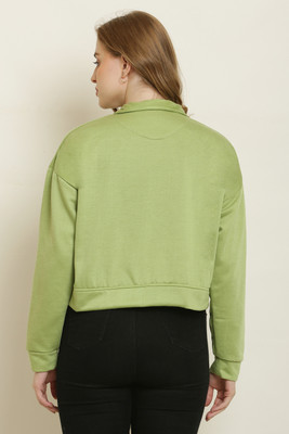 elegance redefined Full Sleeve Solid Women Jacket