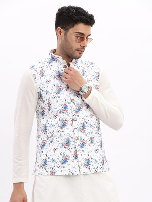 SHOWOFFFF Sleeveless Printed Men Jacket
