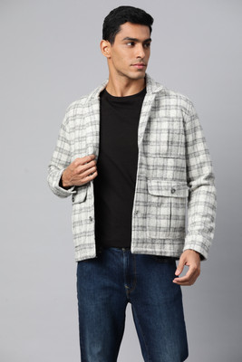 PIERRE CARLO Full Sleeve Checkered Men Jacket