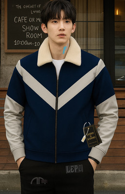 Jammy & Kammo Full Sleeve Solid Men Jacket