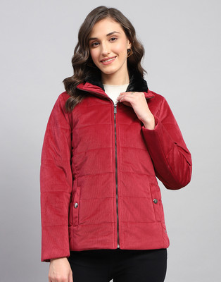 MONTE CARLO Full Sleeve Solid Women Jacket