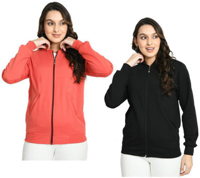 IndiWeaves Full Sleeve Solid Women Jacket