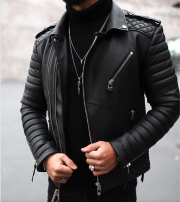 elemental Full Sleeve Solid Men Jacket