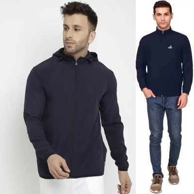 JVBRANGI Full Sleeve Solid Men Jacket