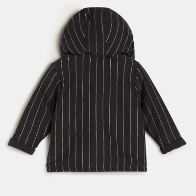 MINI KLUB Full Sleeve Striped Baby Boys Jacket