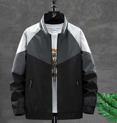 Rozebee Full Sleeve Colorblock Men Jacket