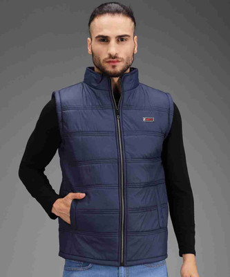 WILKSON Half Sleeve Solid Men Jacket