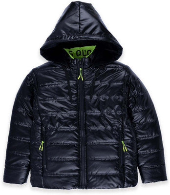 Status Quo Full Sleeve Self Design Boys Jacket