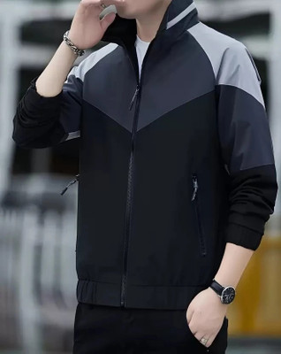 ABBL Full Sleeve Colorblock Men Jacket
