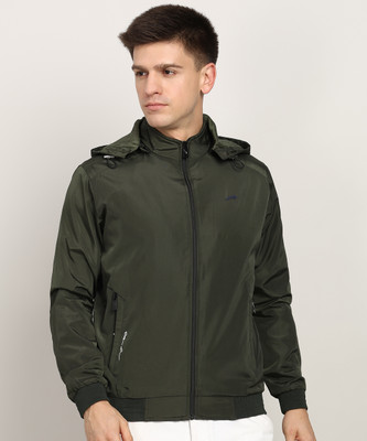 Ellipse Full Sleeve Solid Men Jacket