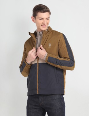 U.S. Polo Assn. Denim Co. Full Sleeve Colorblock Men Jacket