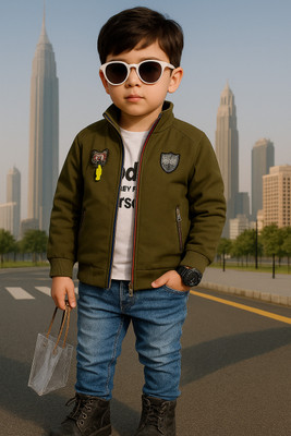 LQT Full Sleeve Printed Boys Jacket