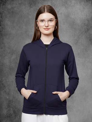 Ddaspration Full Sleeve Solid Women Jacket
