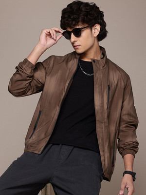 Roadster Full Sleeve Self Design Men Jacket