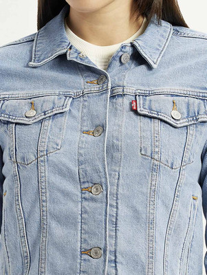 LEVI'S Full Sleeve Self Design Women Jacket