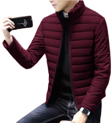 nikline Full Sleeve Solid Men Jacket