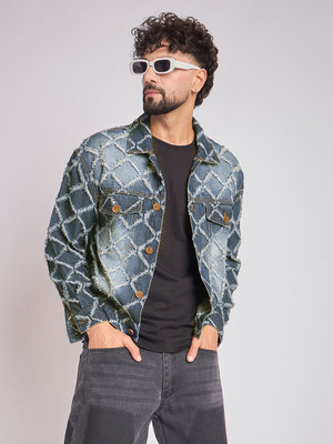 FUGAZEE Full Sleeve Checkered Men Jacket