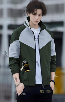 Azmani Full Sleeve Colorblock Men Jacket