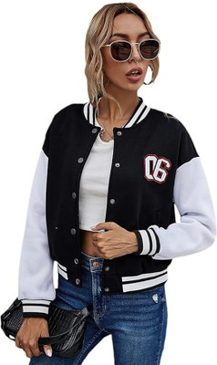 Deshi Look Full Sleeve Colorblock Girls Jacket