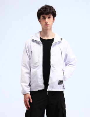 FLYING MACHINE Full Sleeve Solid Men Jacket