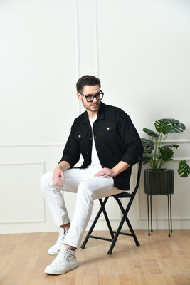 comfits Full Sleeve Solid Men Denim Jacket
