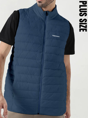 bigbanana Sleeveless Solid Men Jacket