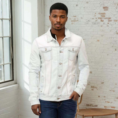 KOTTY Full Sleeve Solid Men Denim Jacket