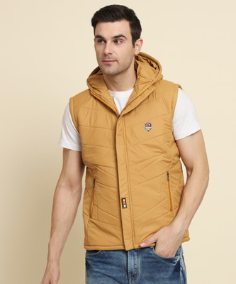 ZEPPI Half Sleeve Solid Men Jacket