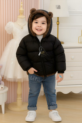FUTSE PENO Full Sleeve Solid Boys & Girls Jacket