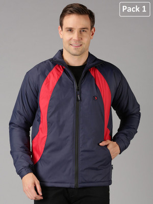 VROJASS Full Sleeve Colorblock Men Jacket