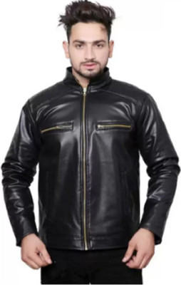 Reksans Full Sleeve Solid Men Jacket
