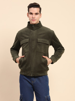 GLOBAL REPUBLIC Full Sleeve Solid Men Jacket