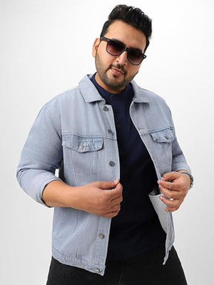 METRONAUT Full Sleeve Solid Men Denim Jacket