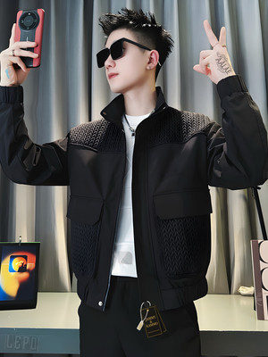 Jammy & Kammo Full Sleeve Solid Men Jacket