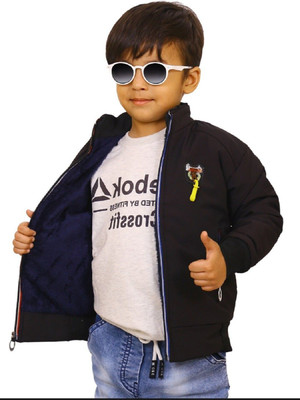 BLACK HUNTER Full Sleeve Solid Boys Jacket
