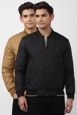 PETER ENGLAND Full Sleeve Self Design Men Jacket