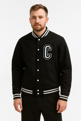 Sandhya EN Trends Full Sleeve Solid, Printed Men Jacket