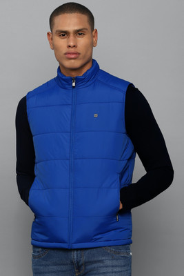Allen Solly Sleeveless Solid Men Jacket