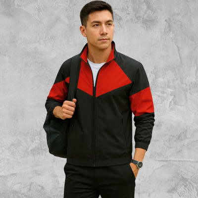 Caraba Full Sleeve Colorblock Men Jacket