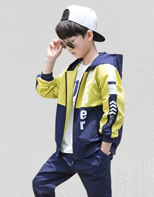 Shozuj Full Sleeve Self Design Boys Jacket